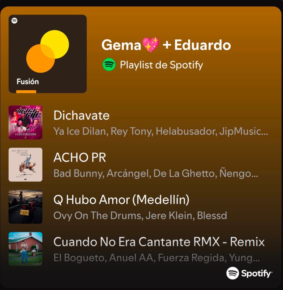 Nuestra playlist